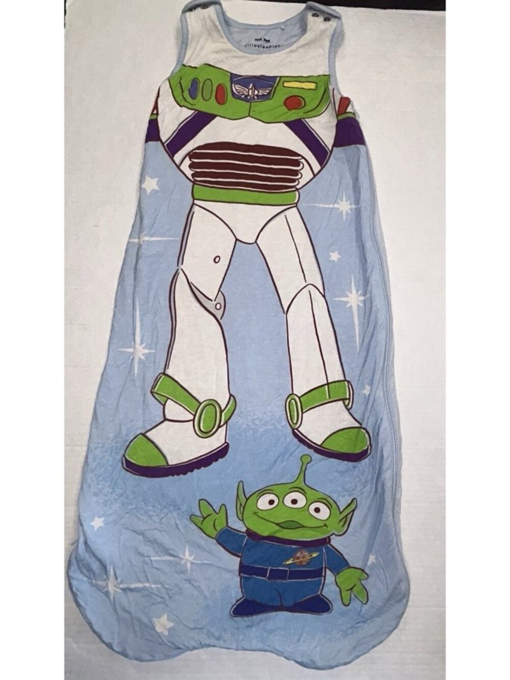 Little Sleepies Sleep Sack Buzz Lightyear Pixar Toy Story 6-18 Months Seasonless
